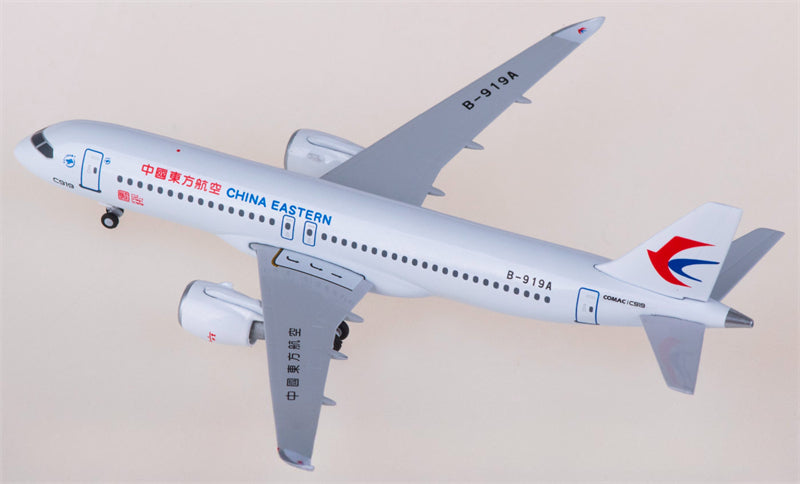 NG Models China Eastern for Comac C919 B-919A 1:400 Airplane Pre-built Airliner Model Display