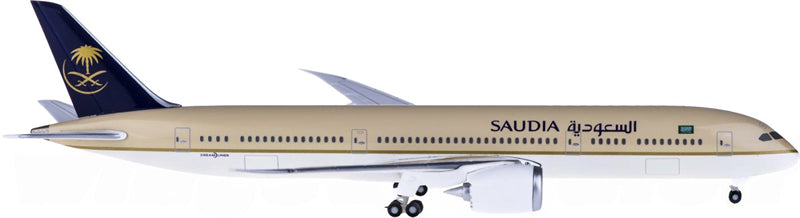Hogan Saudia for Boeing 787-9 1:400 Airplane Pre-built Airliner Model Display