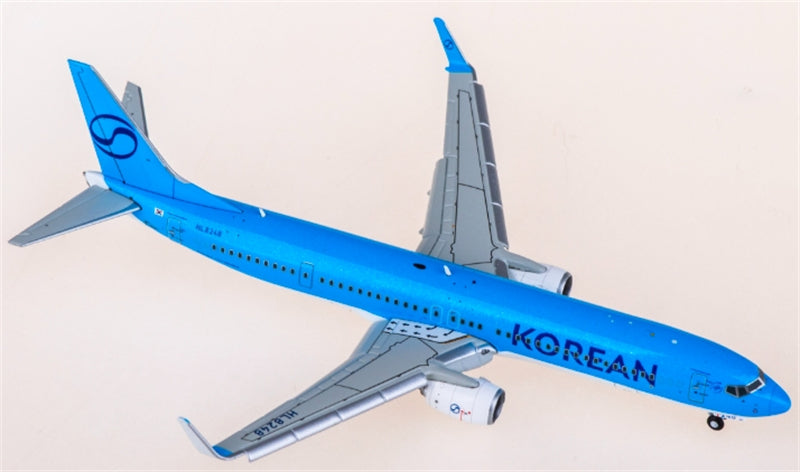 Hxmodels Korean Air for Boeing 737-900 HL8248 Flap down 1:400 Aircraft Pre-built Airliner Model Display