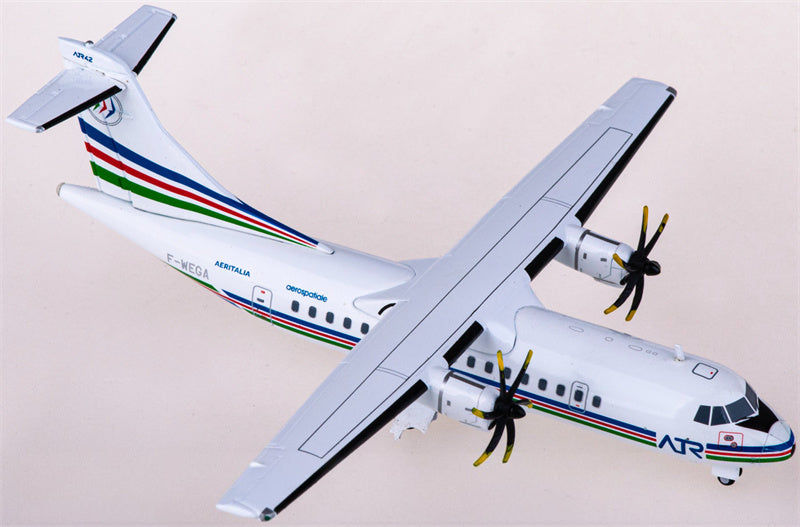 JC Wings Airbus for ATR-42 F-WEGA 1:200 Airplane Pre-built Airliner Model Display