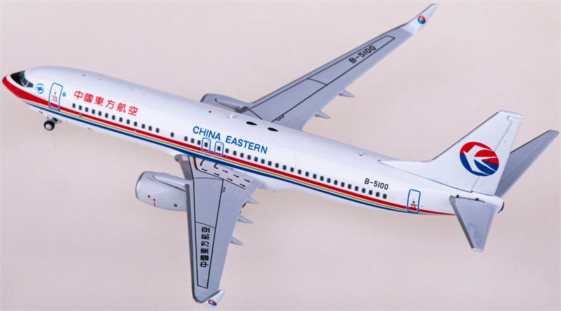 Yu ModeL China Eastern for Boeing 737-800 B-5100 1:400 Airplane Pre-built Airliner Model Display