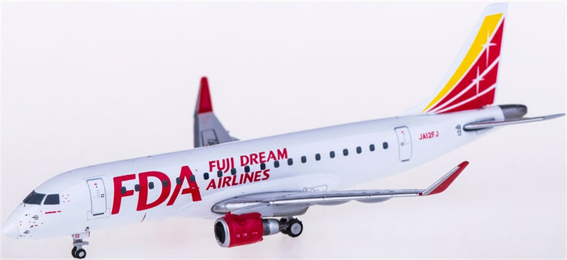 JC Wings Fuji Dream Airlines for Embraer ERJ-170 JA12FJ 1:400 Airplane Pre-built Airliner Model Display