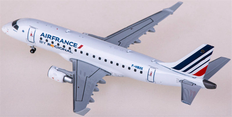 JC Wings Air France for Embraer ERJ-170LR F-HBXK 1:400 Airplane Pre-built Airliner Model Display
