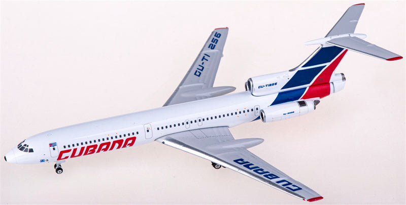 Phoenix Cubana for Tupolev TU-154B2 CU-T1256 1:400 Airplane Pre-built Airliner Model Display