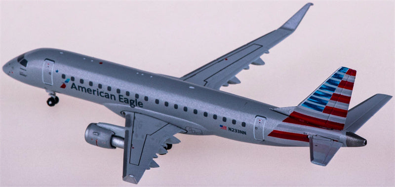 Geminijets American Eagle Airlines for Embraer ERJ-175LR N233NN 1:400 Airplane Pre-built Airliner Model Display