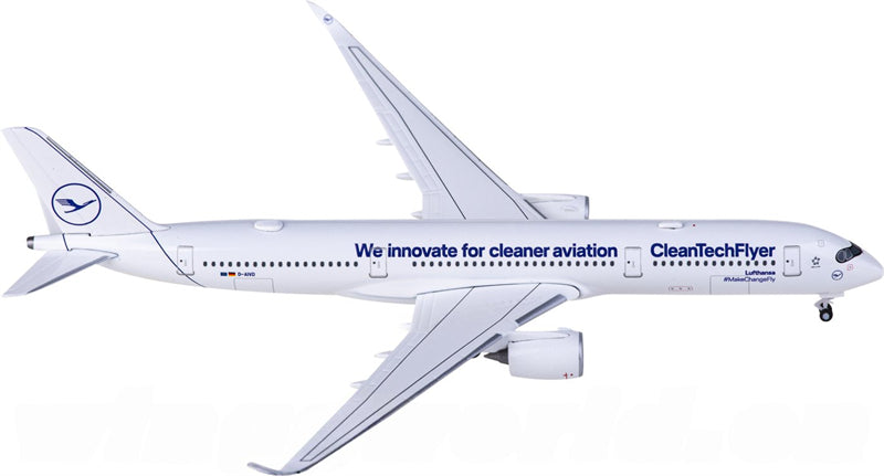 Herpa Lufthansa for Airbus A350-900 D-AIVD 1:500 Airplane Pre-built Airliner Model Display