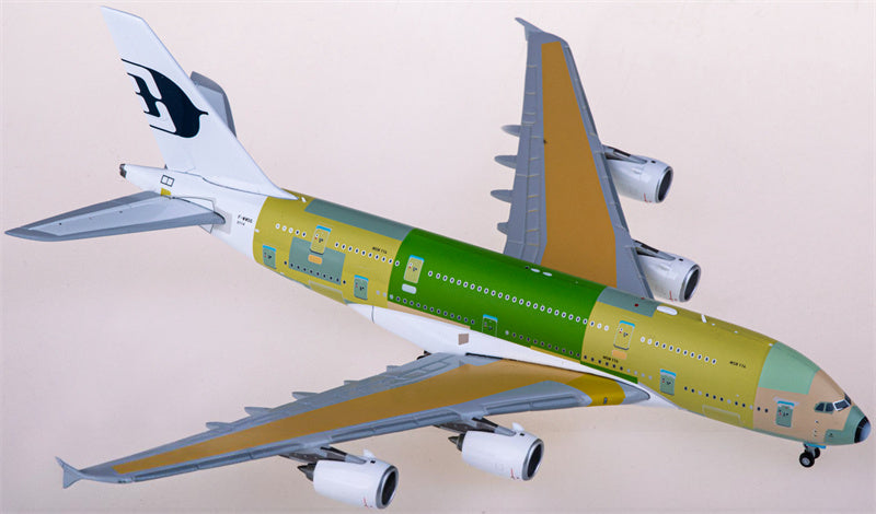 JC Wings Malaysia Airlines for Airbus A380 F-WWSG 1:400 Airplane Pre-built Airliner Model Display