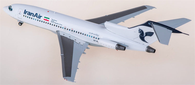 JC Wings Iran Air for Boeing 727-100 EP-IRB 1:200 Airplane Pre-built Airliner Model Display