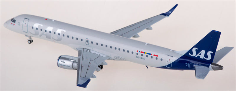 JC Wings SAS for Embraer ERJ-190-200LR SE-RSK 1:200 Airplane Pre-built Airliner Model Display