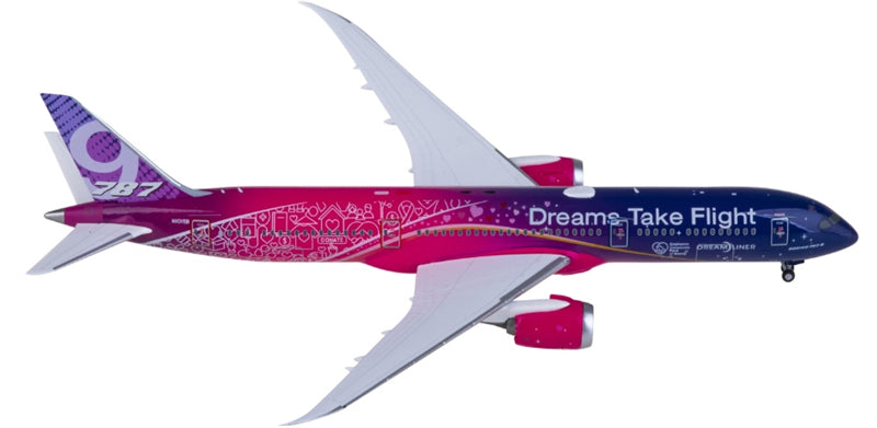 NG Models Boeing 787-9 N1015B 1:400 Airplane Pre-built Airliner Model Display