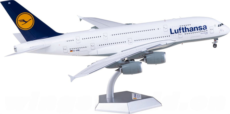 SQ Wings Lufthansa for Airbus A380 D-AIMI 1:200 Airplane Pre-built Airliner Model Display