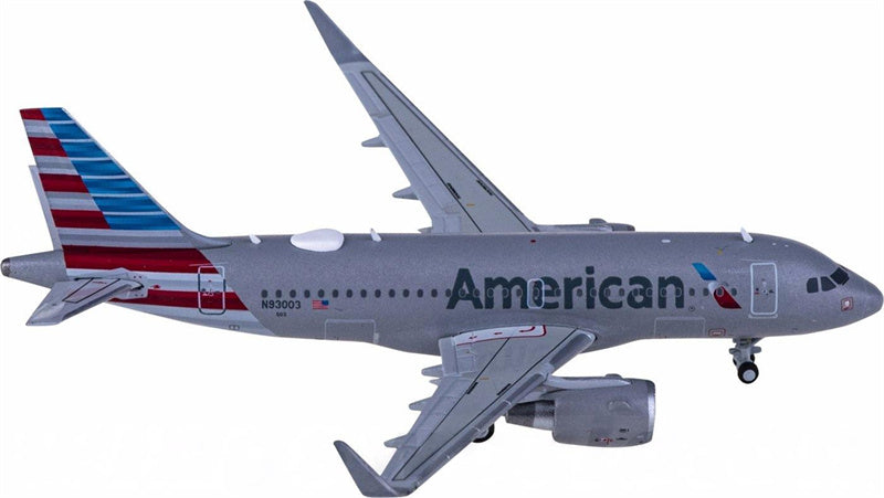 Geminijets American Airlines for Airbus A319S N93003 1:400 Airplane Pre-built Airliner Model Display