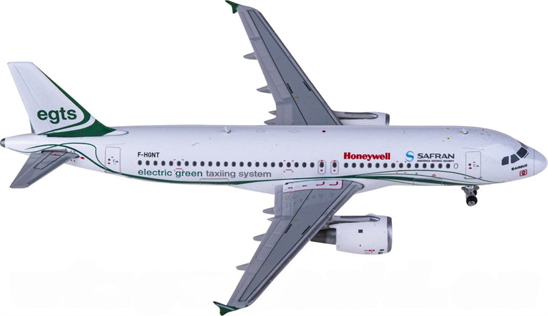 JC Wings Safran for Honeywell for Airbus A320 F-HGNT 1:400 Airplane Pre-built Airliner Model Display