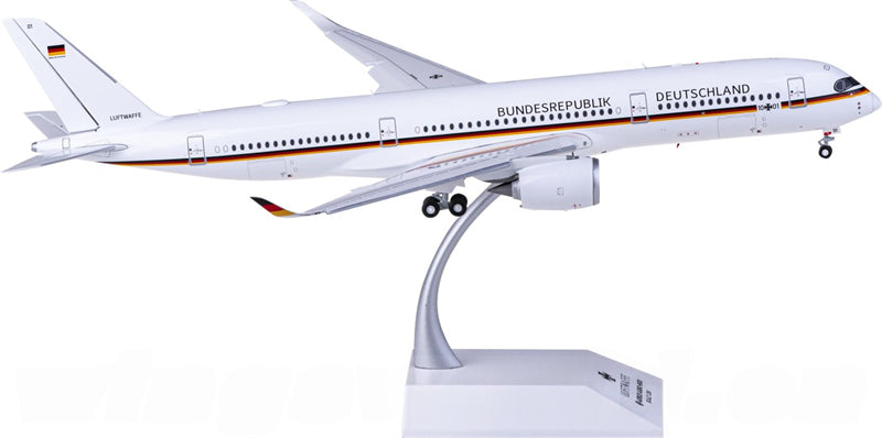 JC Wings Luftwaffe for Airbus A350-900ACJ 10+01 Flaps Down 1:200 Airplane Pre-built Airliner Model Display