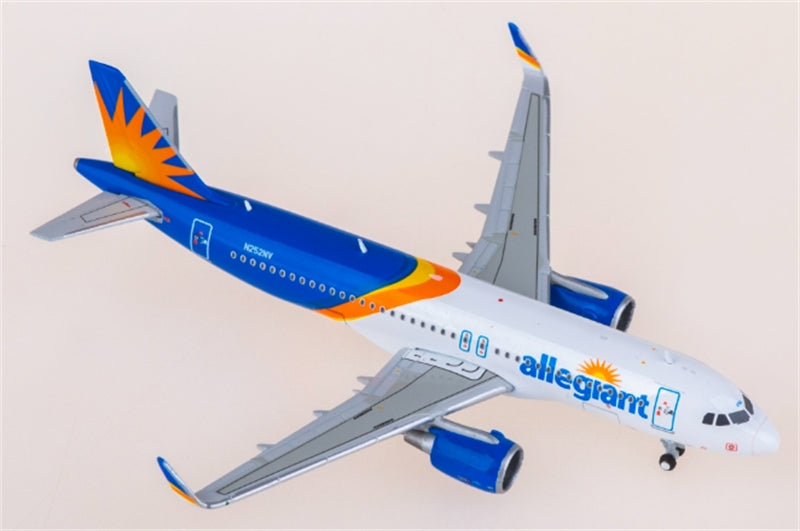 Geminijets Allegiant for Airbus A320 N252NV 1:400 Airplane Pre-built Airliner Model Display