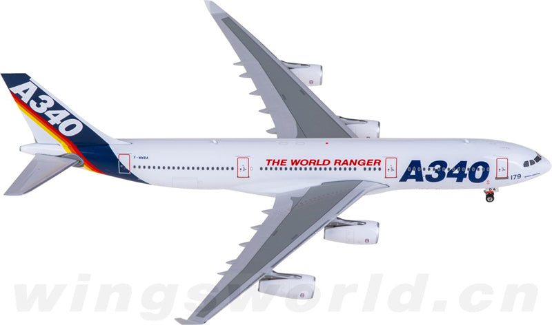 Phoenix Airbus for Airbus A340-200 F-WWBA 1:400 Airplane Pre-built Airliner Model Display
