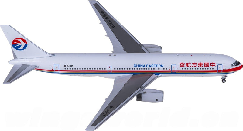 CW model China Eastern for Boeing 767-300 B-5001 1:400 Airplane Pre-built Airliner Model Display