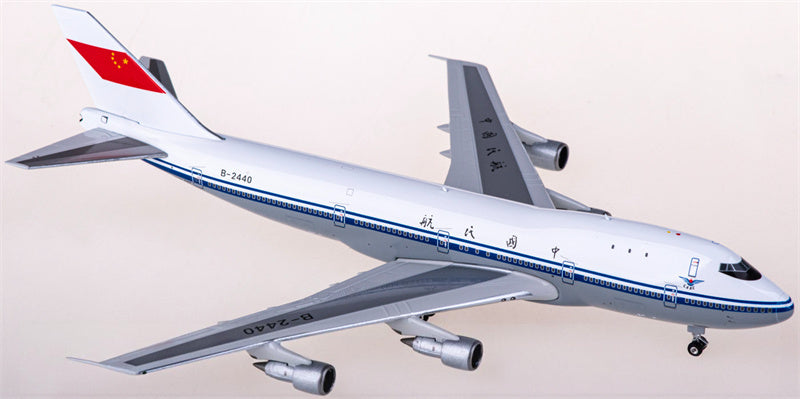 Phoenix CAAC for Boeing 747-200 B-2440 1:400 Airplane Pre-built Airliner Model Display