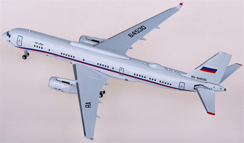 NG Models Russian Air Force for Tupolev TU-214PU-SBUS RA-64530 1:400 Airplane Pre-built Airliner Model Display