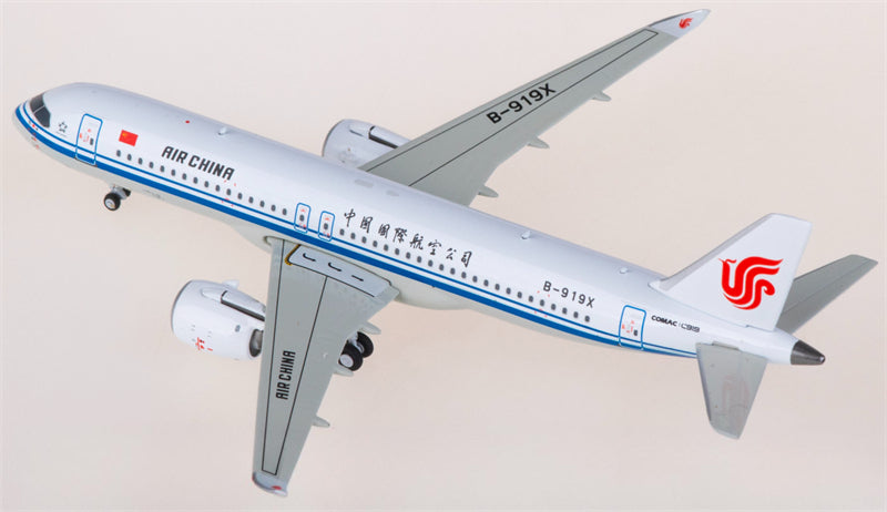 NG Models Air China for Comac C919 B-919X 1:400 Airplane Pre-built Airliner Model Display