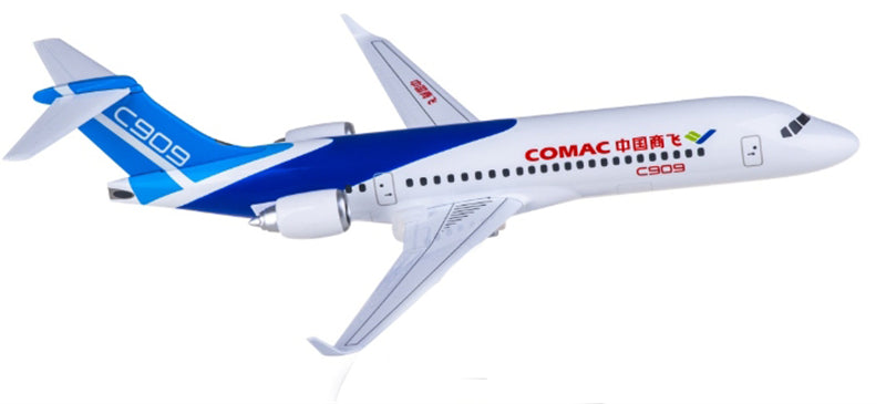 NG Models China for COMAC C909 Blue 1:200 Aircraft Pre-built Airliner Model Display