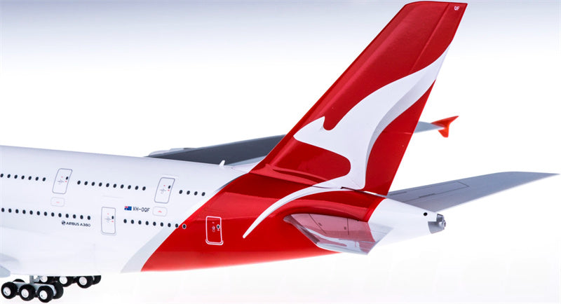 Herpa Qantas for Airbus A380 VH-OQF 1:200 Airplane Pre-built Airliner Model Display
