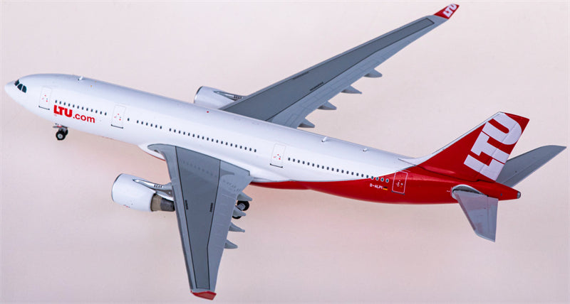 JC Wings LTU International for Airbus A330-200 D-ALPI 1:400 Airplane Pre-built Airliner Model Display