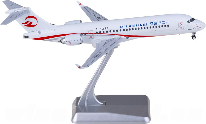 NG Models OTT Airlines for Comac C909 B-123A 1:200 Airplane Pre-built Airliner Model Display