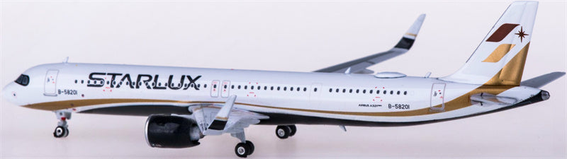Phoenix Starlux Airlines for airbus A321neo B-58201 1:400 Airplane Pre-built Airliner Model Display