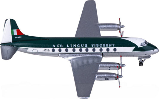 AeroClassics Aer Lingus for Vickers for Viscount 700 EI-AFV 1:400 Aircraft Pre-built Airliner Model Display