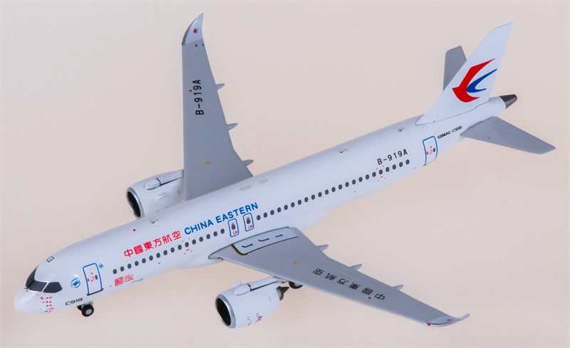 NG Models China Eastern for Comac C919 B-919A 1:400 Airplane Pre-built Airliner Model Display