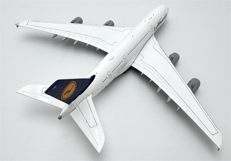 YY Wings Lufthansa for Airbus A380 D-AIMC Peking Livery 1:400 Airplane Pre-built Airliner Model Display