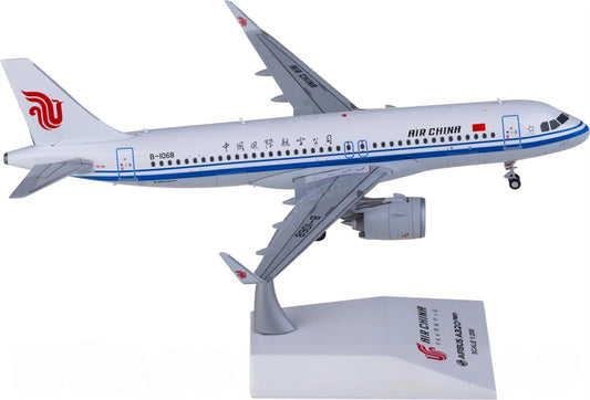 JC Wings Air China for Airbus A320neo B-1068 1:200 Airplane Pre-built Airliner Model Display