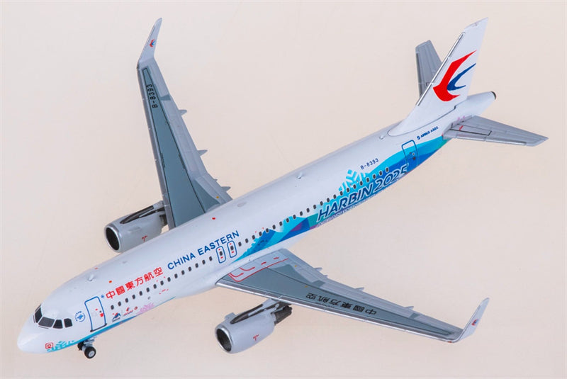 NG Models China Eastern Airlines for Airbus A320-200 B-8393 1:400 Airplane Pre-built  Airliner Model Display