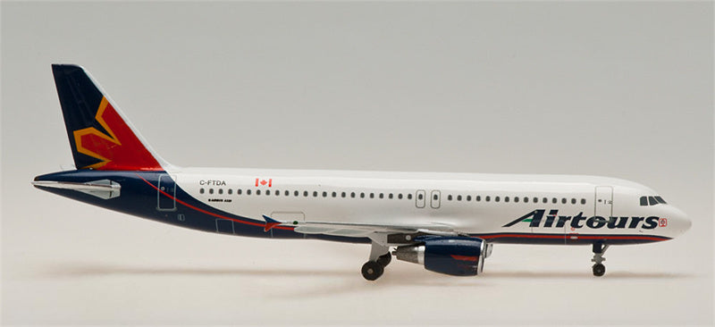 AeroClassics Airtours for Airbus A320 C-FTDA 1:400 Aircraft Pre-built  Airliner Model Display