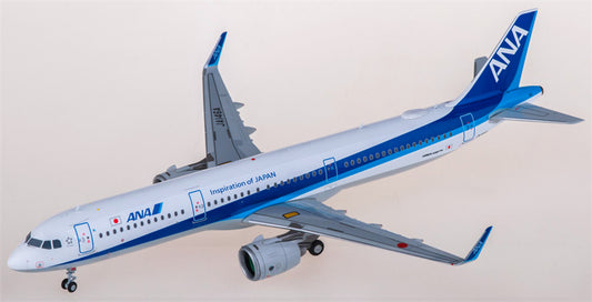 JC Wings ANA for Airbus A321neo JA146A 1:200 Airplane Pre-built Airliner Model Display