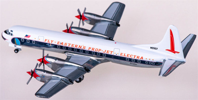 Geminijets Eastern Air Lines for Lockheed L-188A for Electra N5507 1:400 Airplane Pre-built  Airliner Model Display