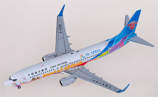 FLOZ China Southern for Boeing 737-800 B-5598 1:400 Airplane Pre-built Airliner Model Display