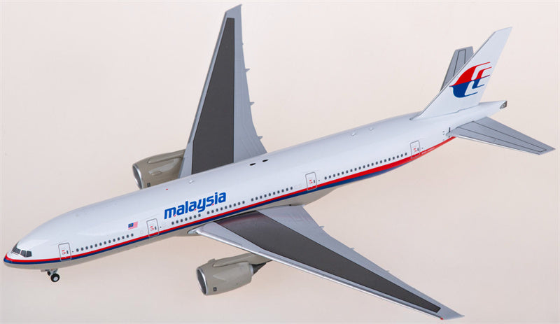 Bob Models Malaysia Airlines for Boeing 777-200ER 9M-MRD 1:400 Airplane Pre-built  Airliner Model Display