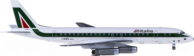 AeroClassics Alitalia for Douglas DC-8-40 I-DIWO 1:200 Aircraft Pre-built  Airliner Model Display