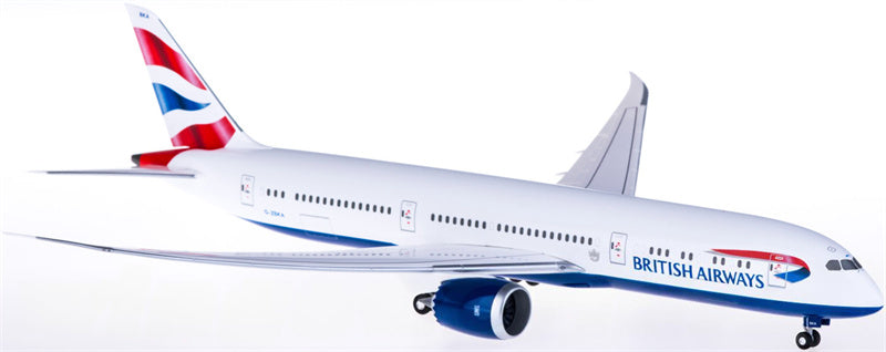 Hogan British Airways for Boeing 787-9 G-ZBKA 1:200 Aircraft Pre-built  Airliner Model Display