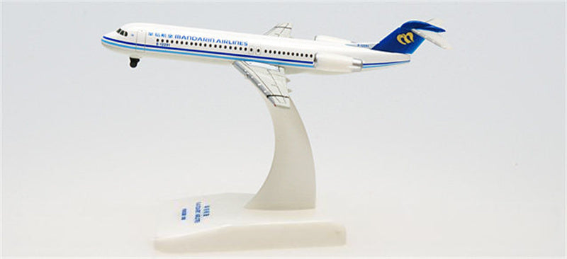 Hogan Fokker 100 B-12291 1:500 Airplane Pre-built  Airliner Model Display
