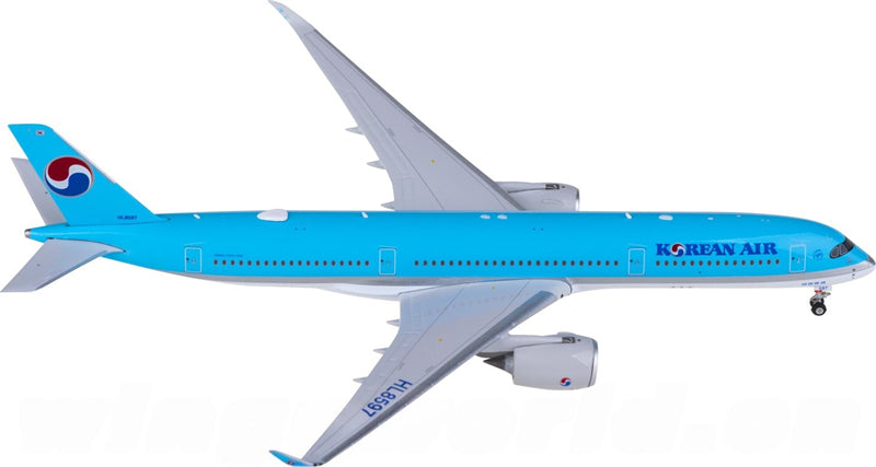 Phoenix Korean Air for Airbus A350-900 HL8597 1:400 Airplane Pre-built  Airliner Model Display