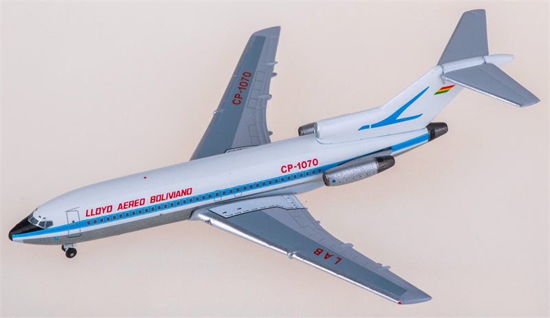 AeroClassics LAB Bolivian Airlines for Boeing 727-100 CP-1070 1:400 Airplane Pre-built Airliner Model Display
