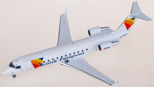 NG Models BEA for Bombardier CRJ200ER G-JECC 1:200 Aircraft Pre-built Model