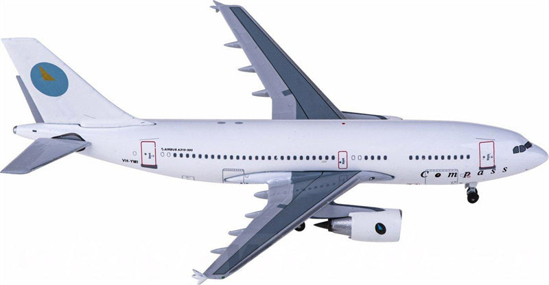 AeroClassics Compass Airlines for Airbus A310 VH-YMI 1:400 Airplan Pre-built  Airliner Model Display
