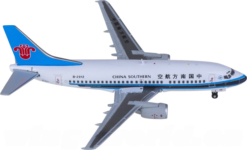Undefined Collectibles China Southern for Boeing 737-500 B-2912 1:400 Airplane Pre-built Airliner Model Display