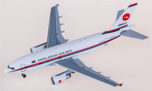 AeroClassics Biman for Airbus A310 S2-ADF 1:400 Airplane Pre-built Airliner Model Display