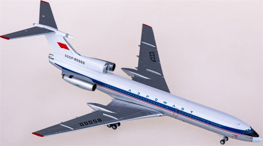 NG Models Aeroflot for Tupolev Tu-154 CCCP-85000 1:400 Aircraft Pre-built  Airliner Model Display