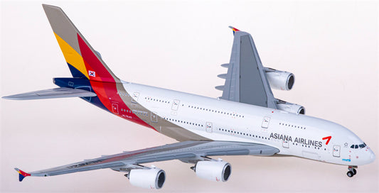 Geminijets Asiana Airlines for Airbus A380 HL7640 1:400 Airplane Pre-built  Airliner Model Display